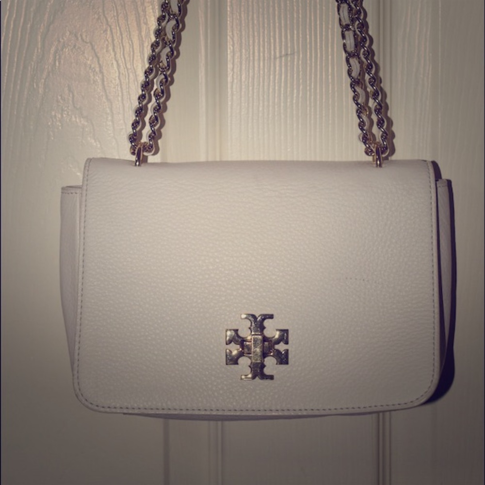 Tory Burch White Purse